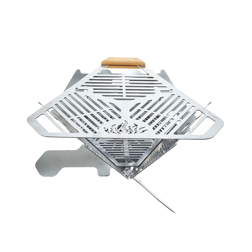 Parrilla de barbacoa plegable portátil al aire libre